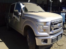 2017 FORD F-150, SILVER, XLT MODEL, 3.5L TURBO, AT, 4WD.  F265217